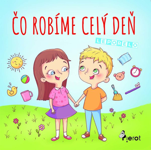 Leporelo pre deti vo veku 18-24 mesiacov - Čo robíme celý deň