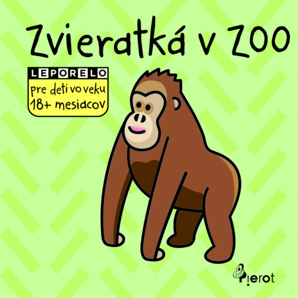 Leporelo pre deti vo veku 18+ mesiacov – Zvieratká v zoo