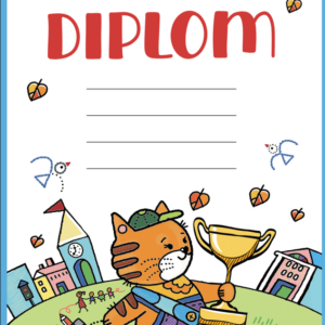 Diplom s Vlkem – pro malé hrdiny! Ke stažení