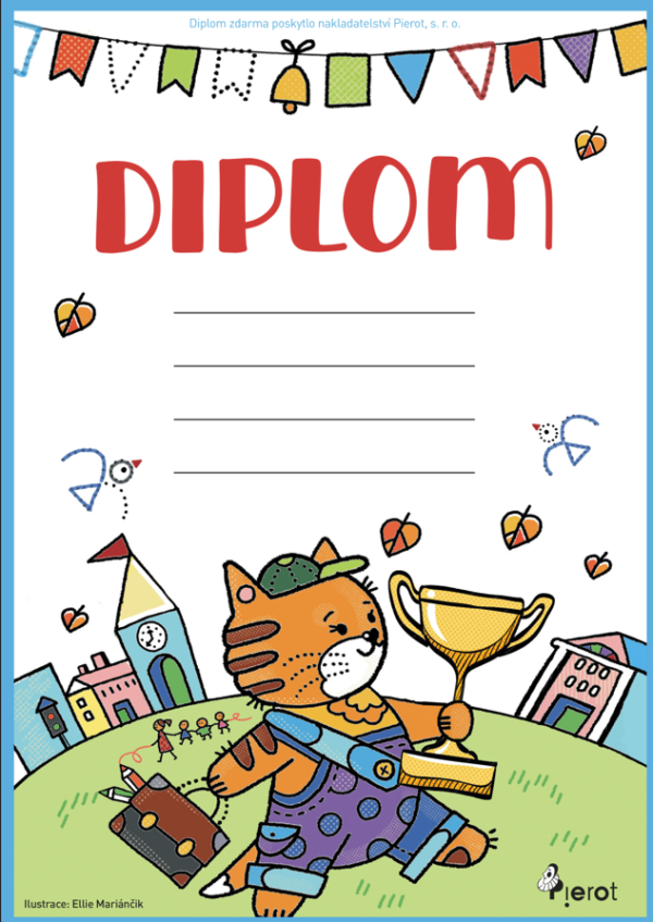Diplom s Vlkem – pro malé hrdiny! Ke stažení