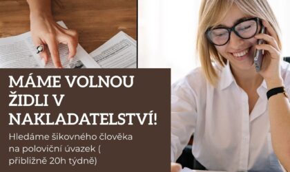 📚 Hledáme posilu do nakladatelství Pierot!