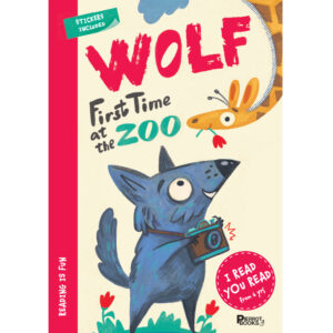 Wolf / First time at the zoo (with Stickers!)